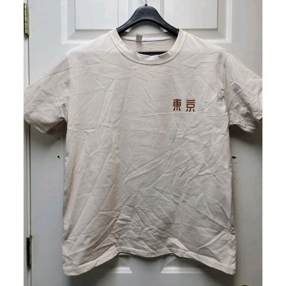 T-Shirt Teen Boys Size XL Streetwear Cherry Blossom Art Tokyo Flower Festival - Picture 2 of 4